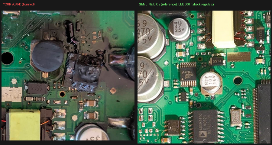 Damage vs genuine